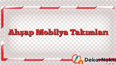 Ahşap Mobilya Takımları