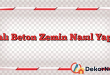 Cilalı Beton Zemin Nasıl Yapılır