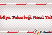 Mobilya Tekerleği Nasıl Takılır