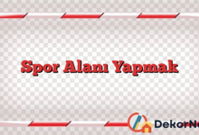 Spor Alanı Yapmak