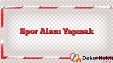 Spor Alanı Yapmak