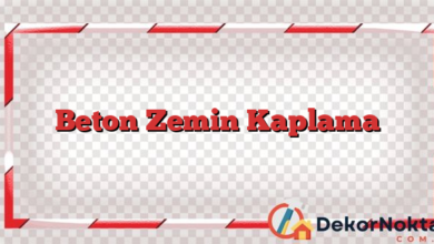 Beton Zemin Kaplama