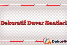 Dekoratif Duvar Saatleri