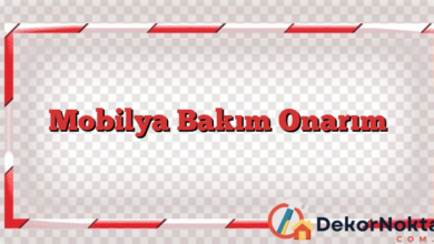 Mobilya Bakım Onarım