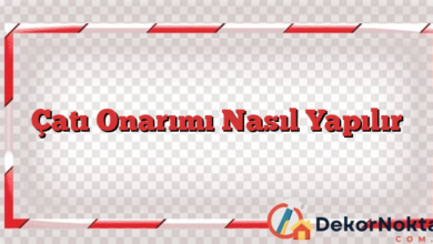 Çatı Onarımı Nasıl Yapılır