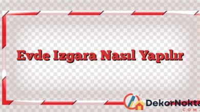 Evde Izgara Nasıl Yapılır