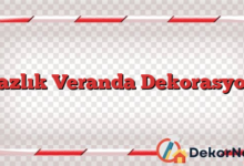 Yazlık Veranda Dekorasyon